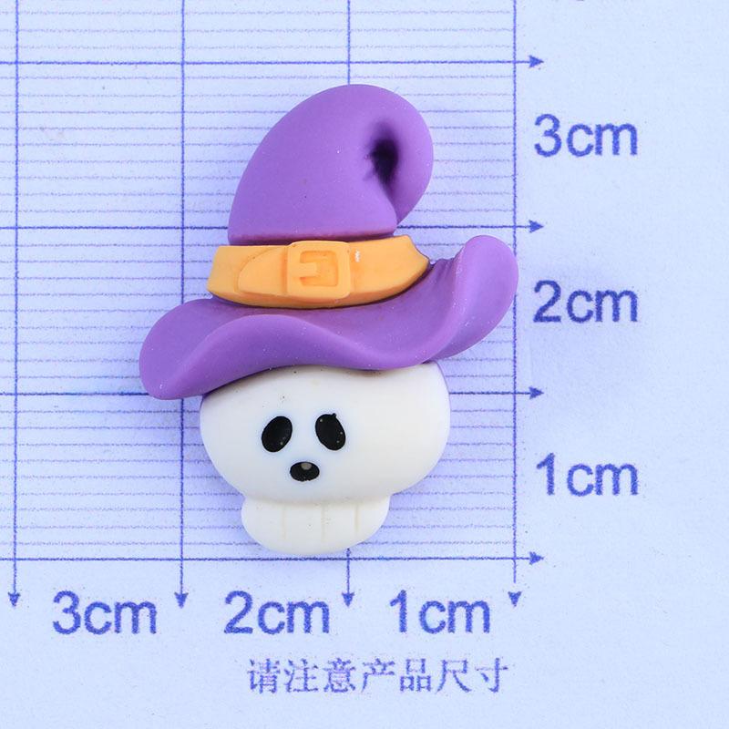 10 Pcs New Cute Halloween Pumpkin Flat Back Resin Cabochons Scrapbooking Diy Jewelry Hairpin Craft Decoration Accessorie A113