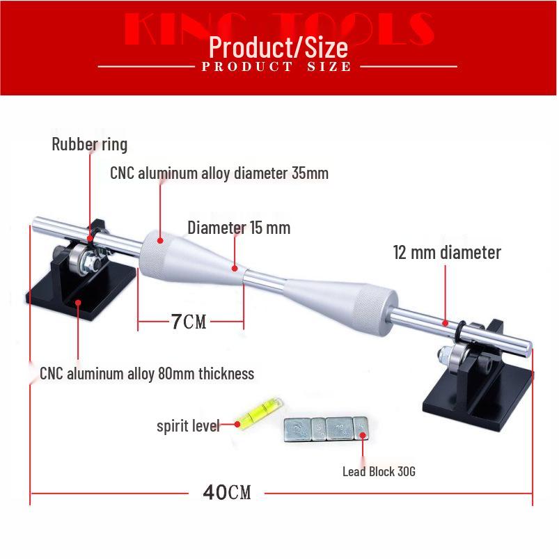Manuelles Motorrad-Reifenwuchtgerät Reparaturwerkzeug