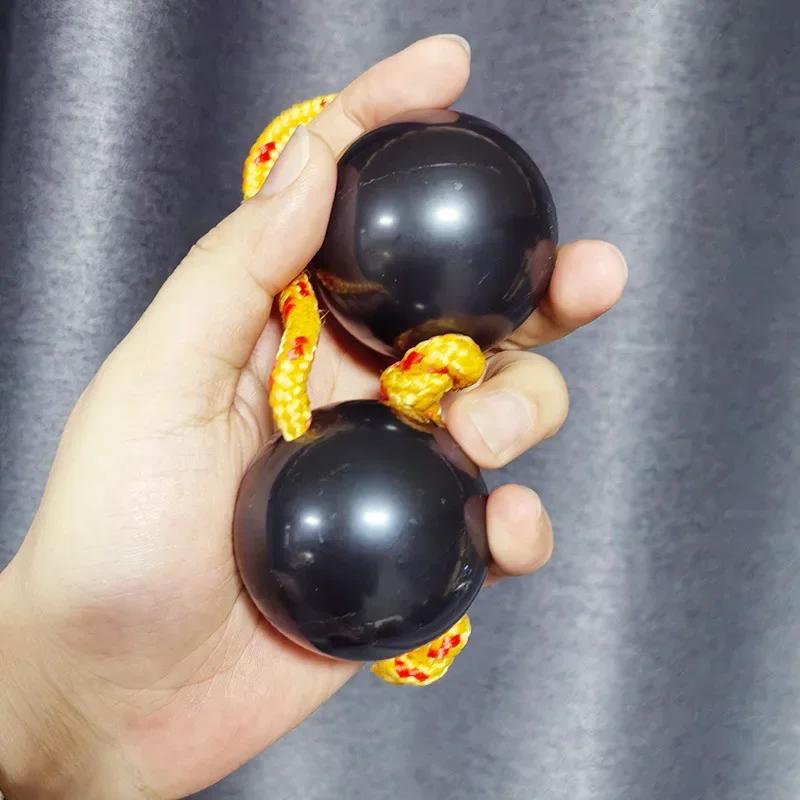 1pcs African Drum Shakers-Dual Ball Percussion Instruments Durable Rhythmic Accessories & Adults,Drumming Classes,Dance Parties