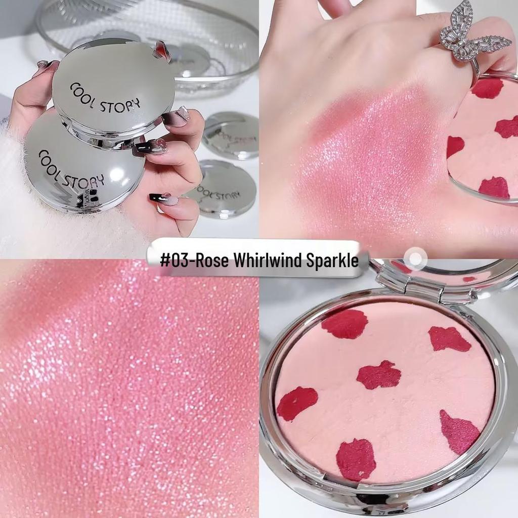 Galaxy Glow Highlighter: Single Shade Shimmer Cream for a Radiant, Long-Lasting Sparkle