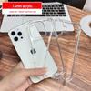 Transparent Acrylic Airbag Protective Case for iPhone 13, 15, 16, and 17 Pro Max