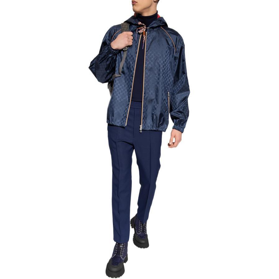 Gucci Gg Supreme Jacquard Zipped Jacket 722514-Z8BAJ-4240