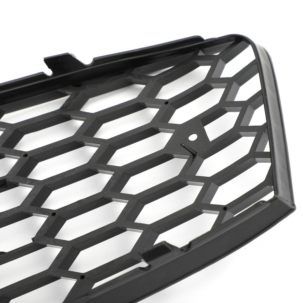 Pair Honeycomb Mesh Fog Light Open Vent Grill Intake For  A4 B8 2009-2012