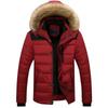 2025 Winter New Popular Men's Padded Jacket Thickened Padded Jacket Korean Version Hooded Collar Padded Jacket Men