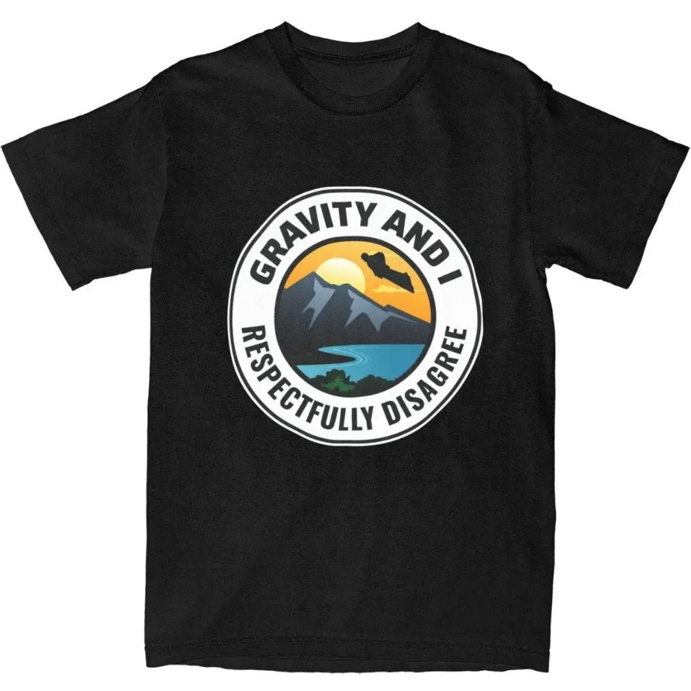 

Футболка для прыжков с парашютом в вингсьюте, аксессуары для мужчин и женщин, крутая горная футболка для прыжков с парашютом в вингсьюте, одежда XXXXXL чёрный