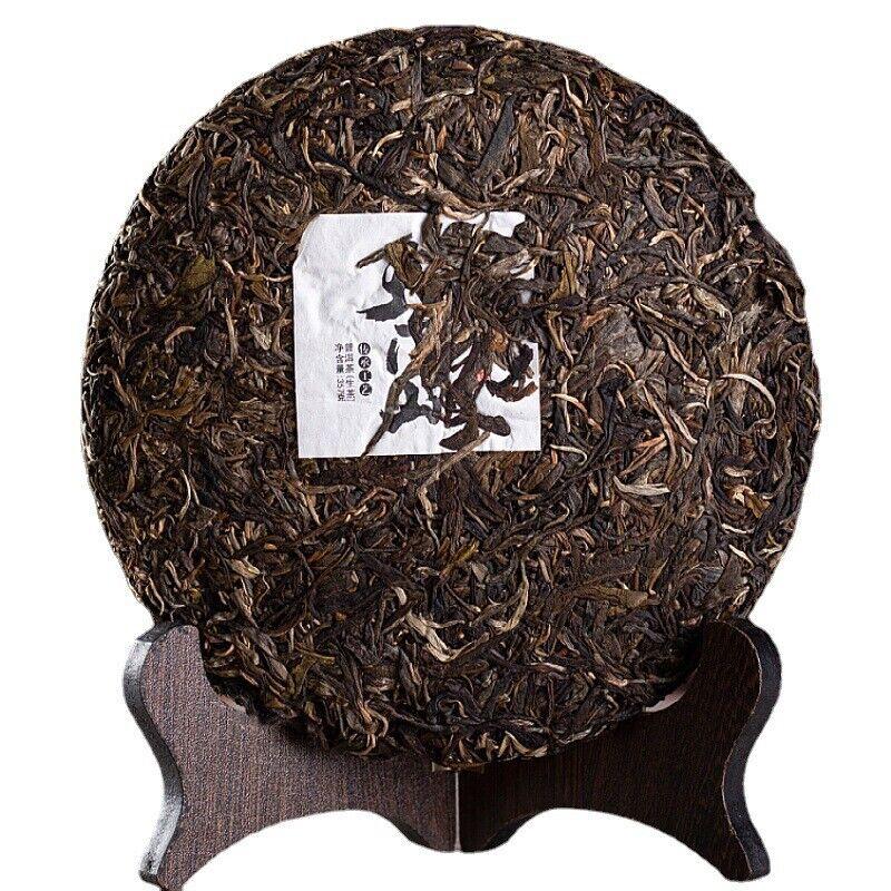357g Yiwu Roher Puerh-Teekuchen Tianmen Berg Aobor Pu-erh Shengcha Pu'er Tee