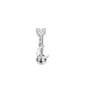1pc Stainless Steel Zircon Eyebrow Nail Piercing Bent Pod Eyebrow Ring Cartilage Piercing Body Piercing Zircon