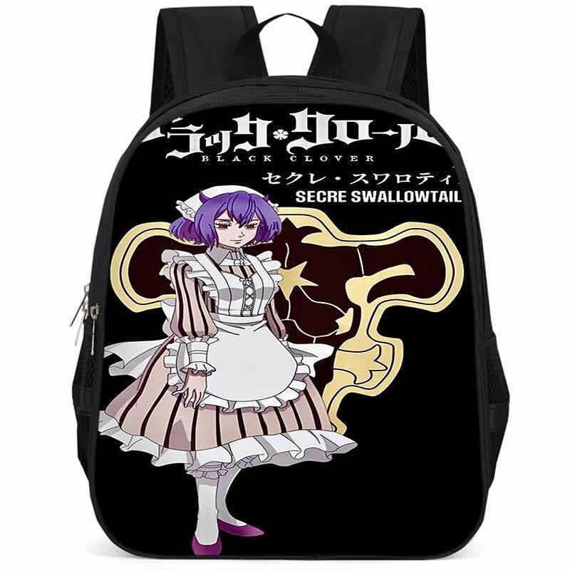 Sac à dos Black Clover 15 pouces Grande capacité Léger Tissu Oxford Pour Enfants