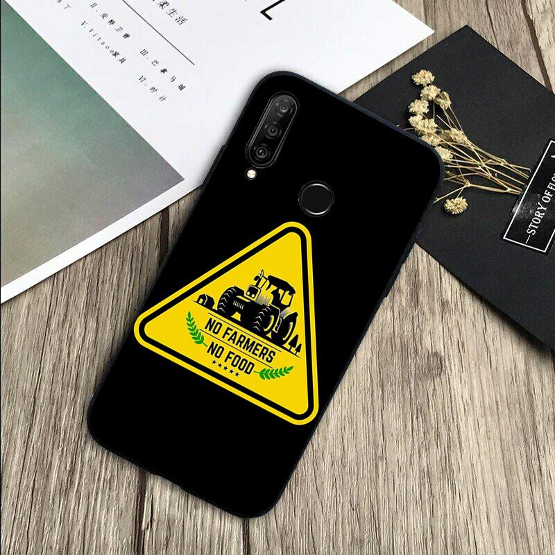 No Farmers No Food For Huawei Nova 12s 12i 11i 7i 8i Y73 Y70 Y90 Y60 Y72 Y61 Y91 9 10 SE P30 Pro P40 Lite Case