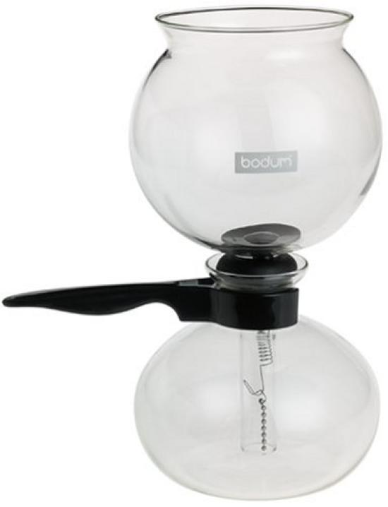 BODUM Bodum Coffee Maker Siphon PEBO Pebo Siphon Coffee Maker 1000ml Black Plastic Filter Glass Beaker Direct Fire Coffee [Genuine Product] 1208-01