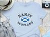 Scotland Banff Flag Design Stylish Casual T-Shirt