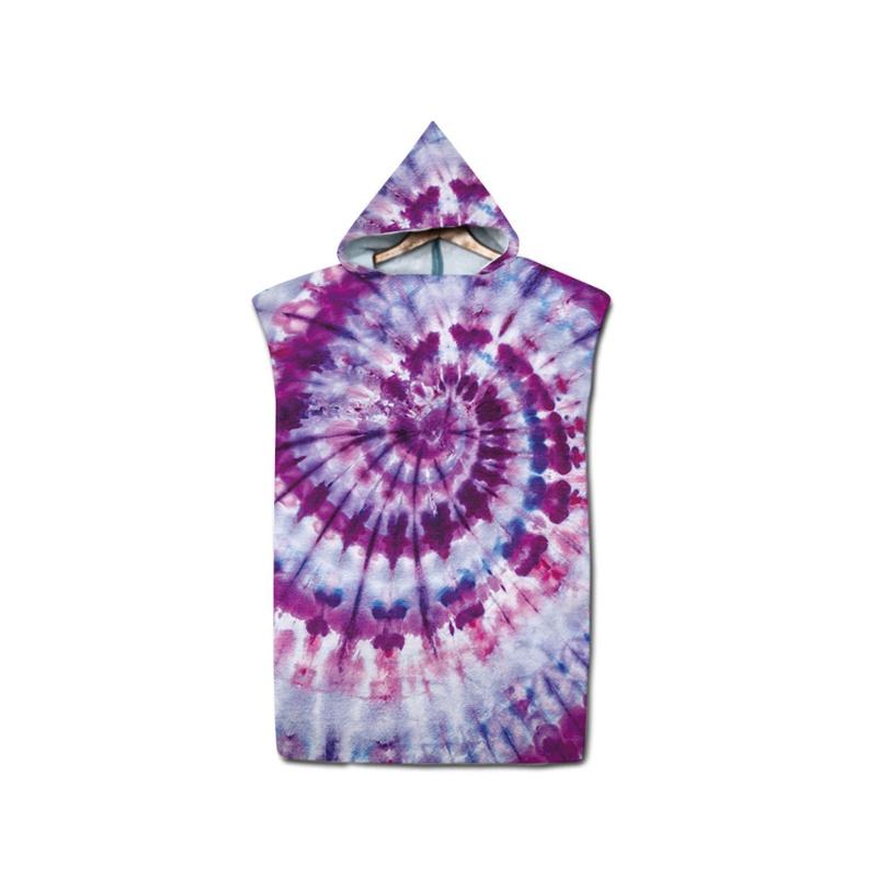 Quick Dry Hooded Bathrobe Towel For Beach And Outdoor Activities