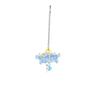 Rotating Hanging Foraging Ball Plastic with Bell Bird Cage Toy Detachable Bite Resistant Parrots Chew Swing Birdcage Decor