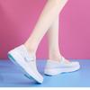 Women's Shoes Women's Sports Shoes Sliding Sleeves Sloping Heels White Women Loafers Casual Flat Shoes Comfortable Nursing Shoes