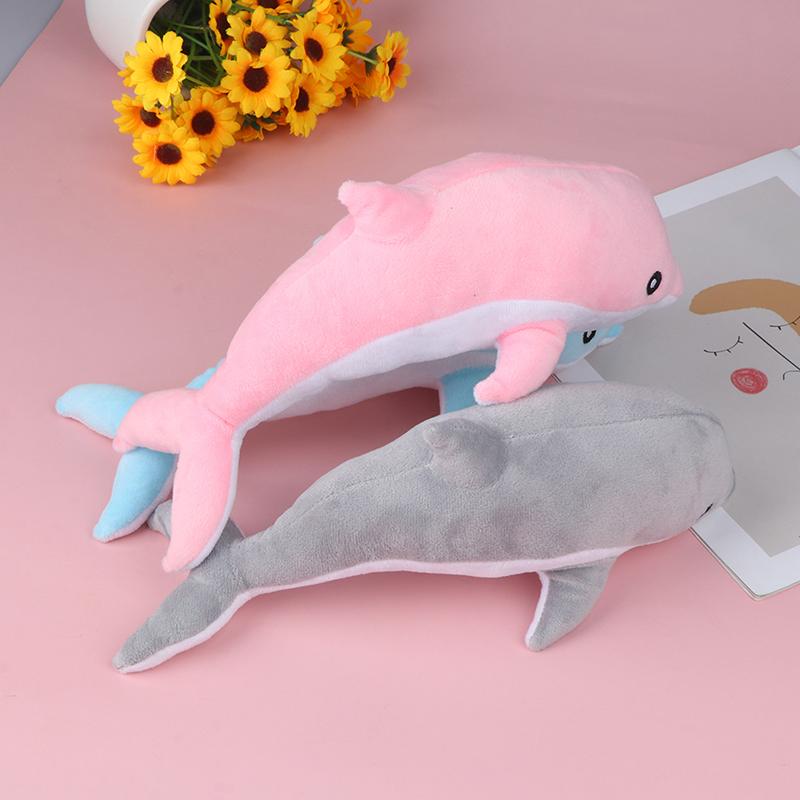 30Cm Lovely Dolphin Plush Toys Stuffed Soft Cute Animal Dolls Sofa Decor