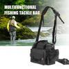 Waterproof Fishing Bag Large Capacity Multifunctional Lure Fishing Tackle Pack Outdoor Fishing Shoulder Bag Waist Bag