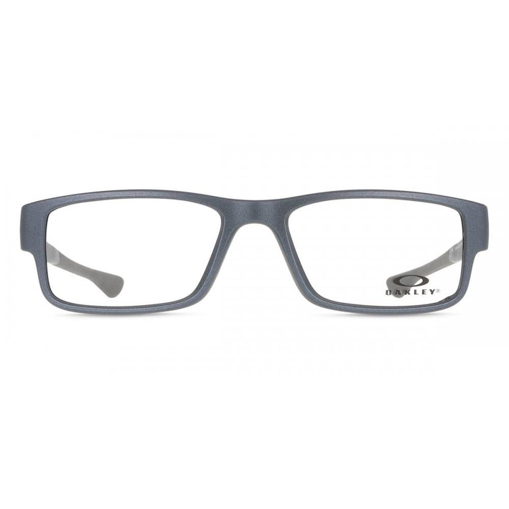 Очки для мужчин Oakley Ox8046 Airdrop 804620 Matte Steel Blue/59-18-148