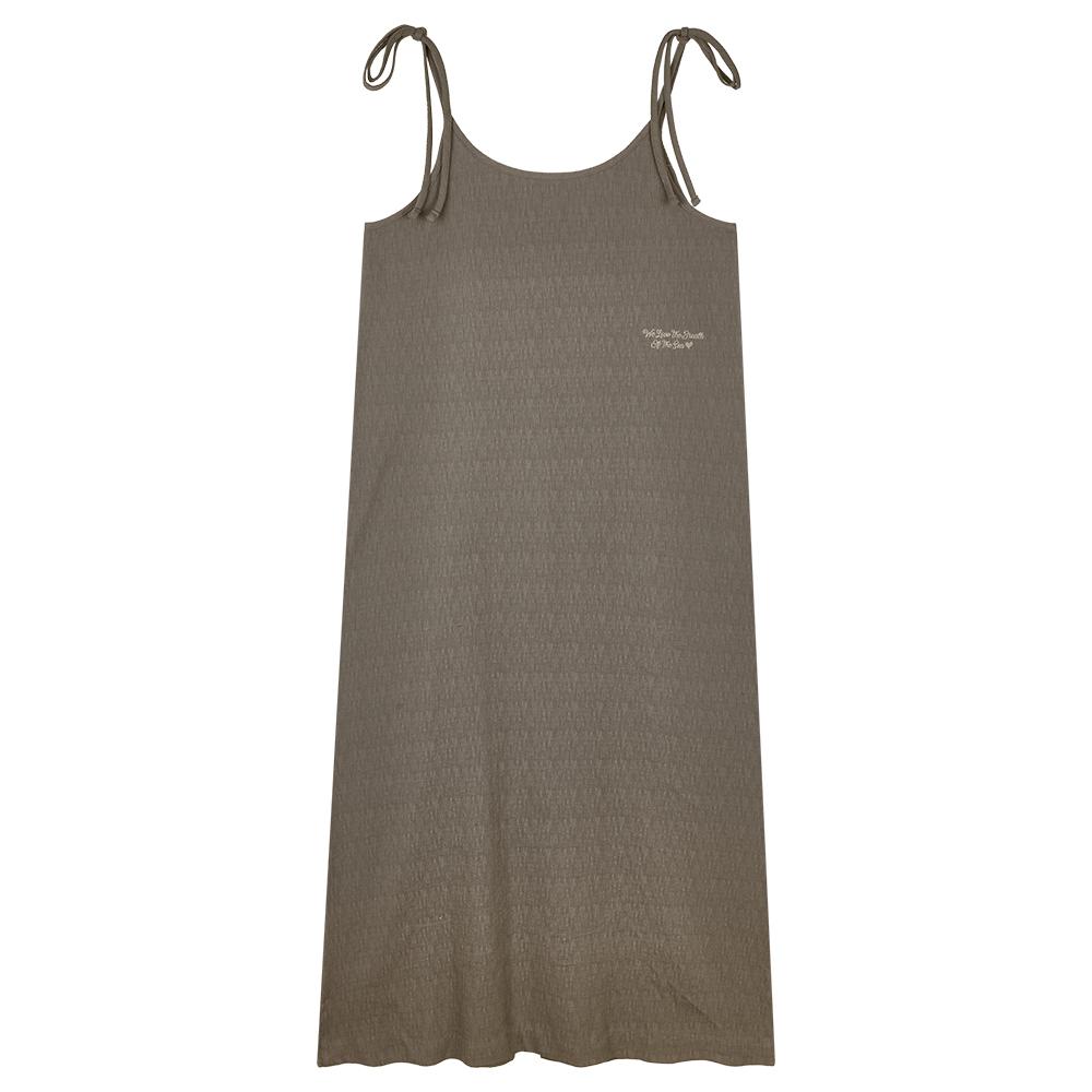 NAKED SURF CLUB Natural Ribbon Long Dress (Brown)