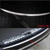 For Hyundai Ix35 2009 2010 2011~2017 Stainless Steel Rear Bumper Protector Sill Trunk Tread Plate Trim Stickers Accessories