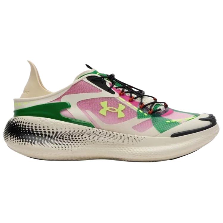 Under Armour Echo Ivory Dune Virtual Pink Unisex Sneakers Cream High-Vis-Yellow 6006061-142
