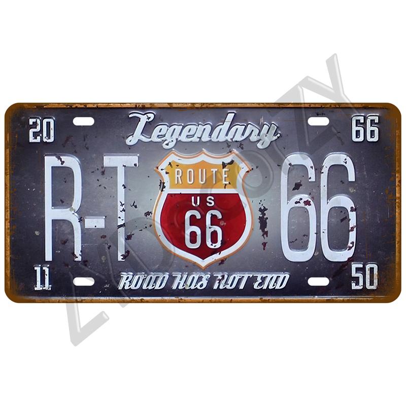 Vintage Antique Plaque Bar Pub Man Cave Metal Sign Route 66 Poster Air Gasoline Tin Sign Home Bedroom Home Wall Decor Sign Art