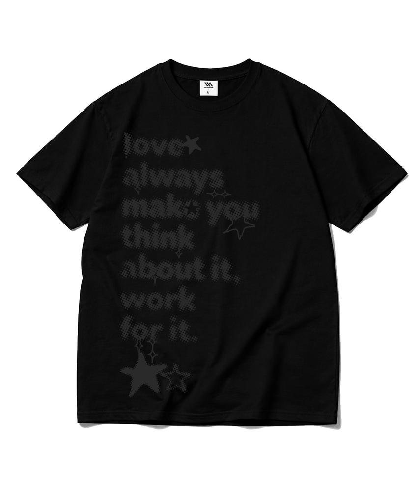 VENHIT Blurry Love Cool Cotton Short Sleeve T-Shirt