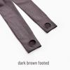 High-Waisted Tummy-Control Butt-Lifting Grey Cotton Tights - Women's Plus Velvet Thick Warmth Pantyhose for Autumn/Winter