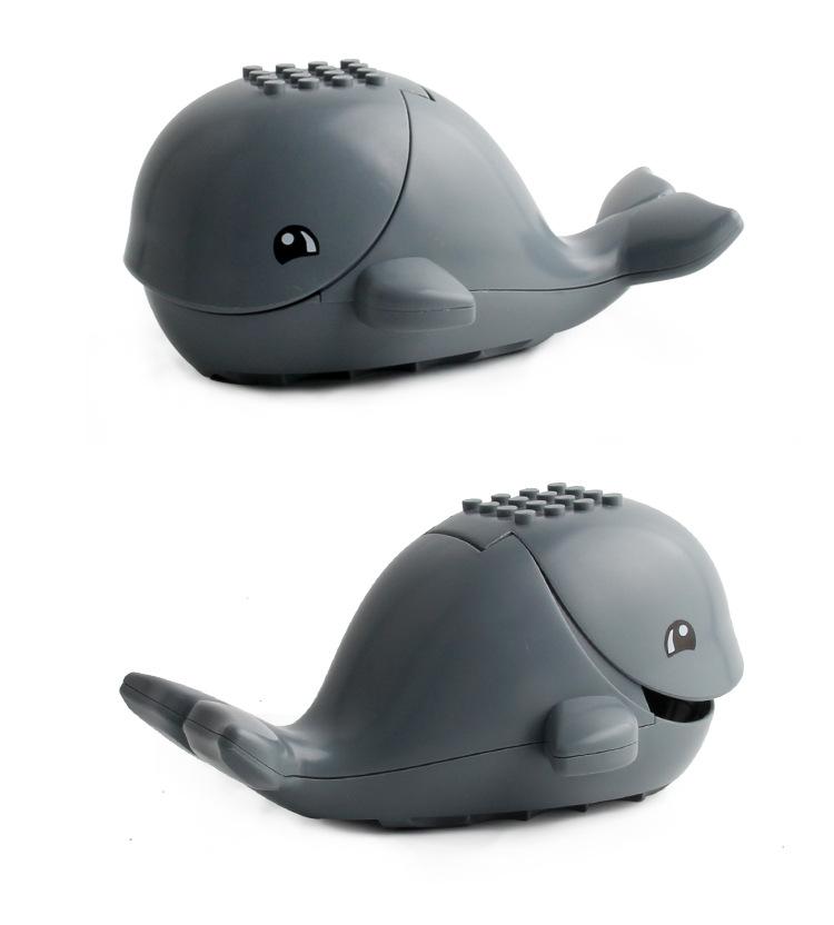 Tierfiguren Dinosaurier Tiger Hai Wolf Affe Giraffe Dinosaurier Figur Modell Bausteine Spielzeug für Kinder Kinder Geschenke