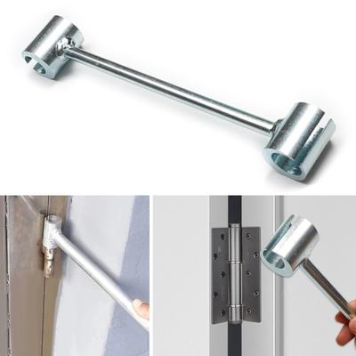 Werkzeug zur Einstellung des Türscharniersplits, 8 – 19 mm, 19 – 25 mm, tragbarer Schraubenschlüssel für einen reibungslosen Betrieb, robuste Türstahlkonstruktionen