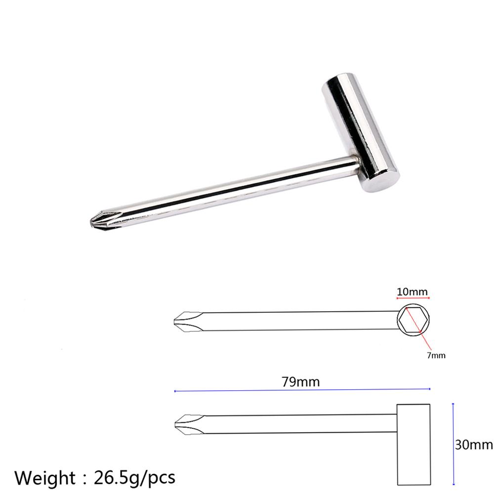 Guitar Truss Rod Wrench with 7mm Nut Driver 1 4