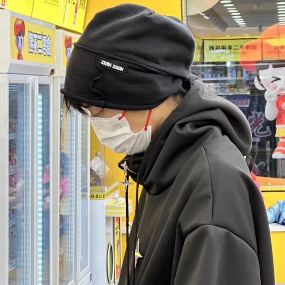 Vintage Wasteland Pullover Cap Cotton Loose Beret Casual Washed Beanie Streetwear