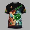 Fashion Pickleball Graphic T Shirts For Men Summer Casual Short Sleeve 3D Printed Sports T-shirts Trend Outdoor Fitness Tees