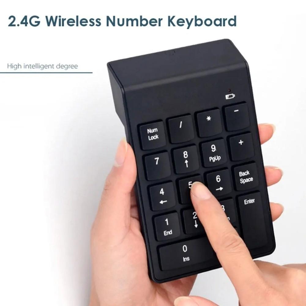Slim Design Wireless Keyboard 2.4G Wireless Wireless Numeric Keypad Mini Digital Keypad  Office