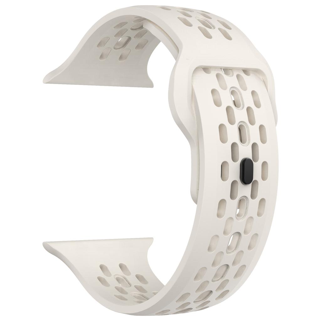Hypoallergenic FKM Rubber Strap Premium Airflow Band for Apple Watch Ultra 3 2 49mm Sports Bands for Series 11 10 9 8 7 6 5 & SE