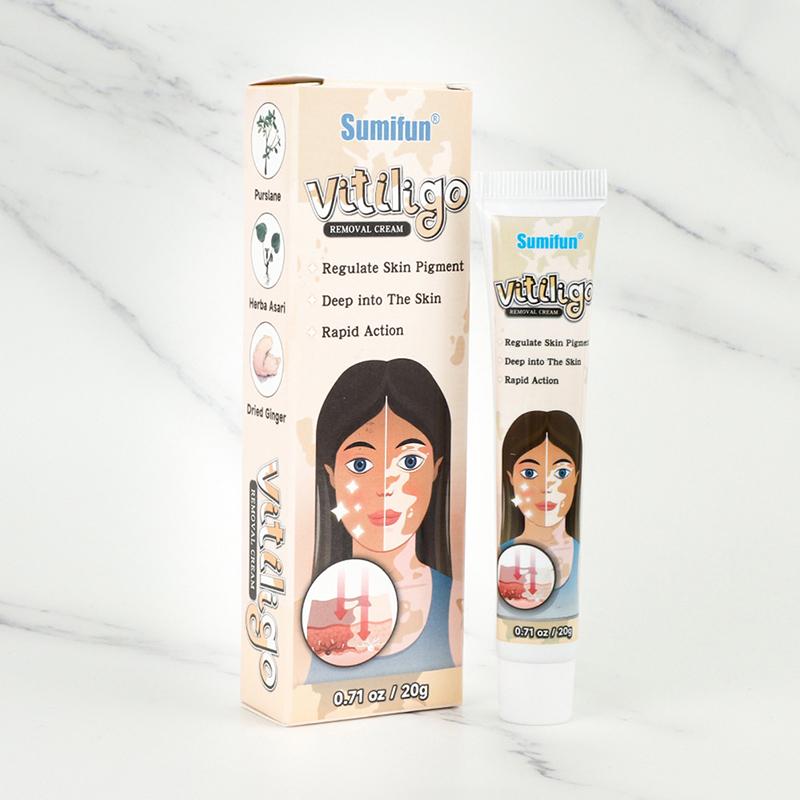 Behandlung Feuchtigkeitscreme Weißfleckenkrankheit Vitiligo Balsam Reparatursalbe