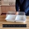 Melamine Commercial Deli Display Tray with Flip Cover
