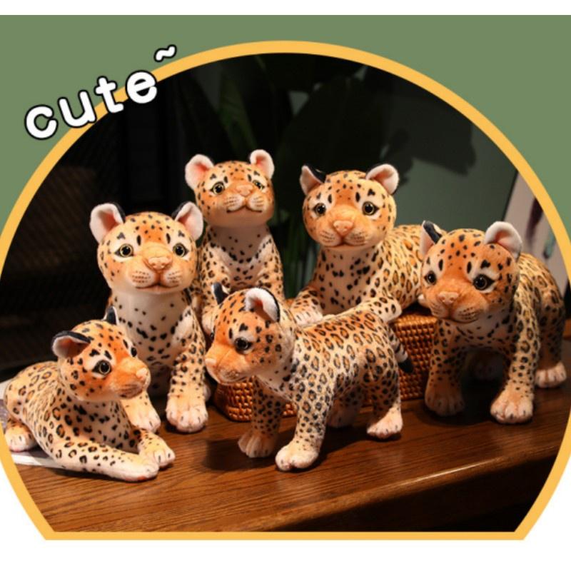 Cute Leopard Plush Toy For Kids Soft And Huggable Stuffed Animal