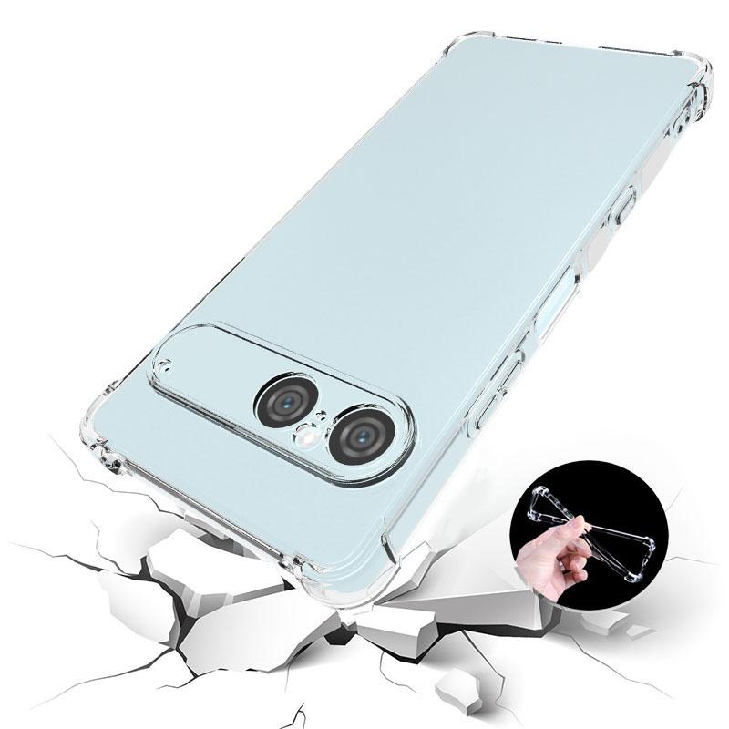 For Sony Xperia 10 VII Clear Case Anti-Shock TPU Phone Cover Reinforced Corners