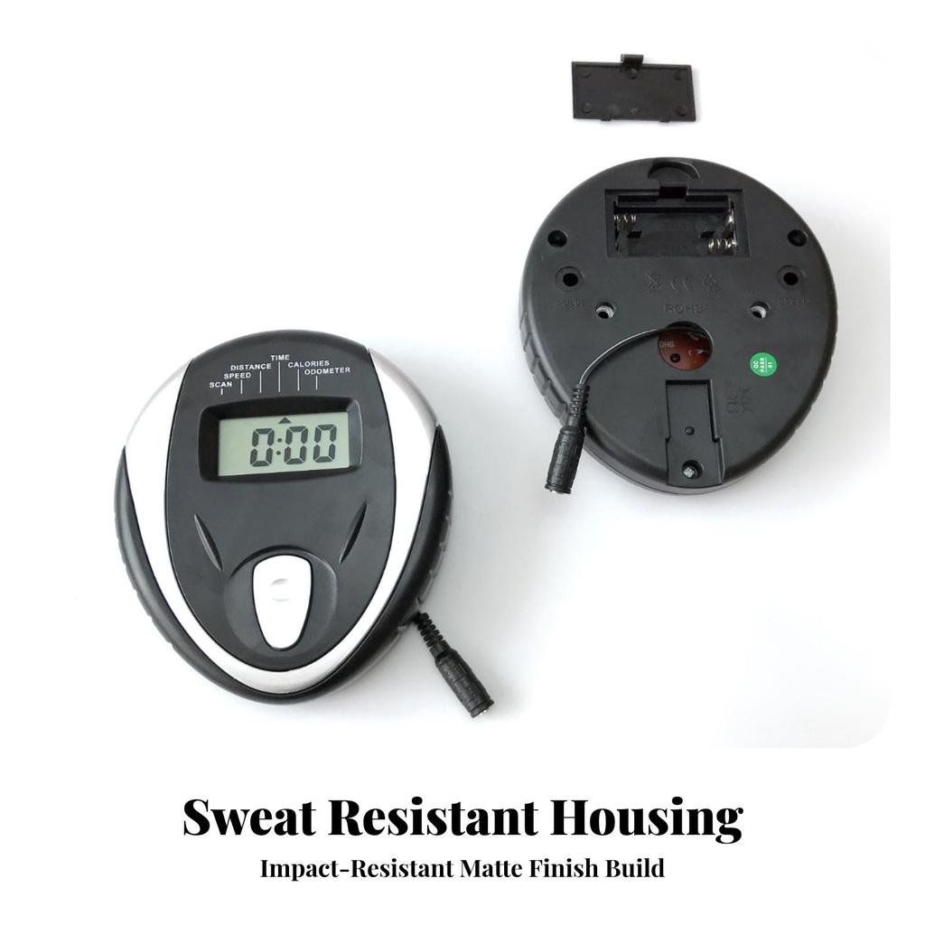 Elliptical Display Meter Compact Wired Exercise Machine Monitor Stable