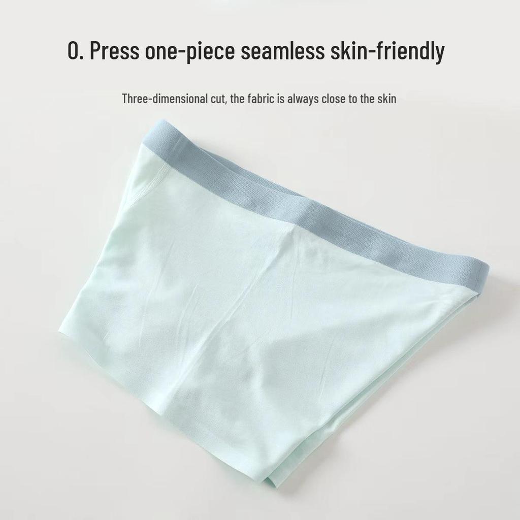 Teen Boys' Antibacterial Breathable Sports Boxer Briefs - Sweat-Wicking, Loose Fit, Development Period-Friendly, Plus Size Available