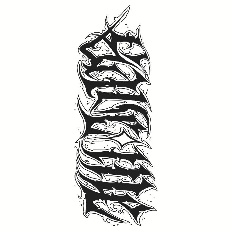 Waterproof Herbal Juice Tattoo Decals - Semi-Permanent, Non-Reflective for Men & Women’s Arms, Chest, Back