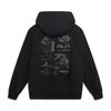 Li Ning Sports Lifestyle Series Antibacterial Anti-Static Hooded Couple Sweatshirt Unisex Sweatshirt AWDVJ15-2