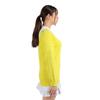 TaylorMade Asymmetrical Mock Sweater, Yellow, Size L, Women's, 2023FW, TL118
