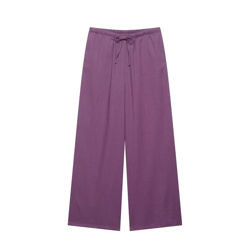 Kaslead New Arrival Women's Clothing Fashion Style Kimono Cross Outwear Casual Pants 6078572 5057572