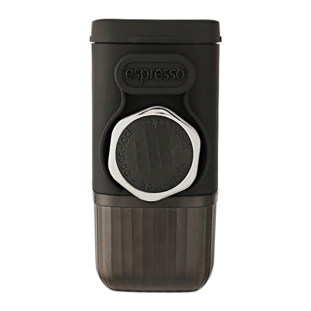 

Travel Coffee Maker Car Coffee Maker Reusable Grinder Hand-Pressed Serve Machine For Kitchen Camping Car Outdoor Indoor чорний