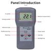 Induction Moisture Meter Digital Concrete Moisture Meter Concrete Wood Paper Bamboo Carton and Textile Hygrometer Detector