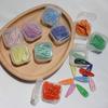 Candy-colored Hair Clips for You  3cm Oil-dropping Soft Powder Small Edge Clips  Baby BB Clips  Basic Hair Clips Box Set