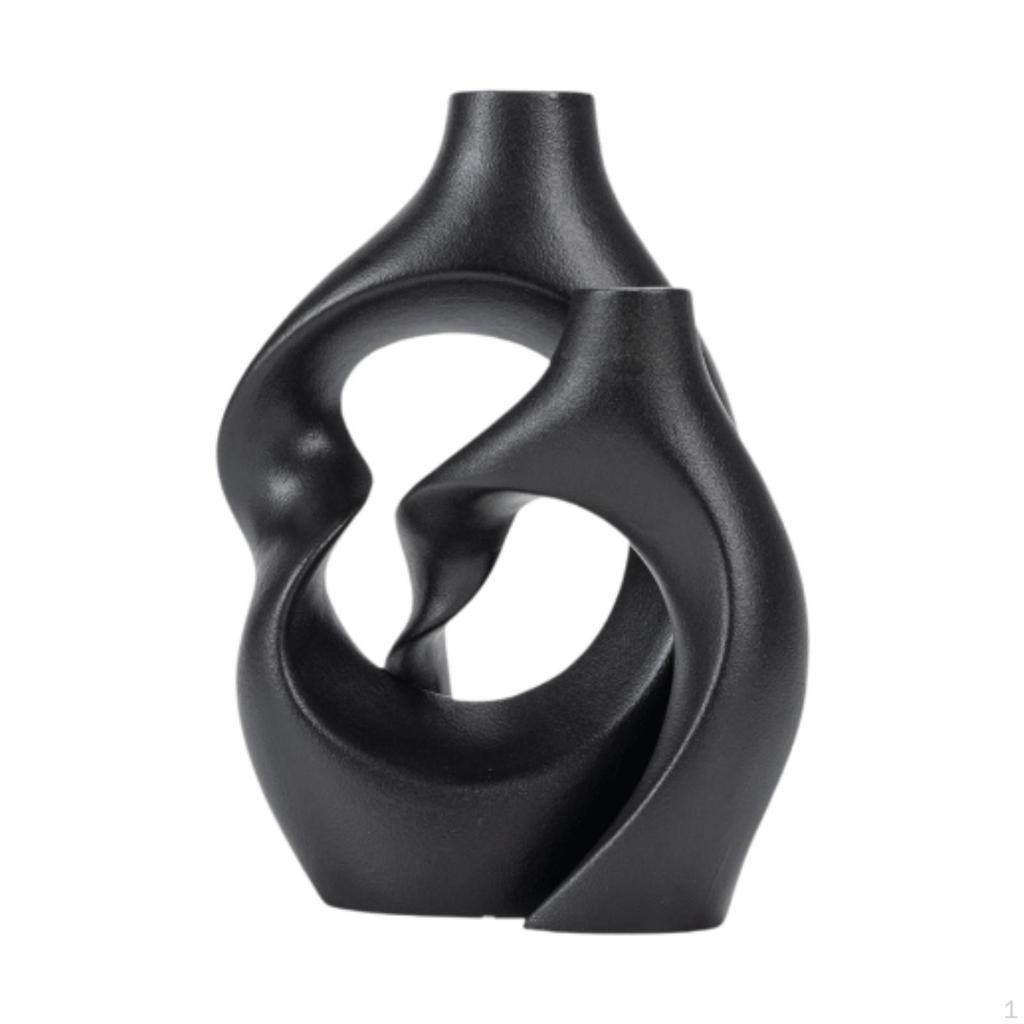 Ceramic Flower Vase Floral Arrangement Gift Desk Decorative Bouquet Planter Organizer for