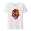Worm King Anime Tshirt Koszulki Funny Gift  Tops Unisex De Mujer Breathable Unisexs Cropped Shortsleev Novelty Creative Pair