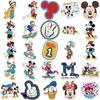 50 Mickey Mouse and Donald Duck Stickers for Decorating Guitar Luggage Case Stickers - Disney Self-adhesive Stickers